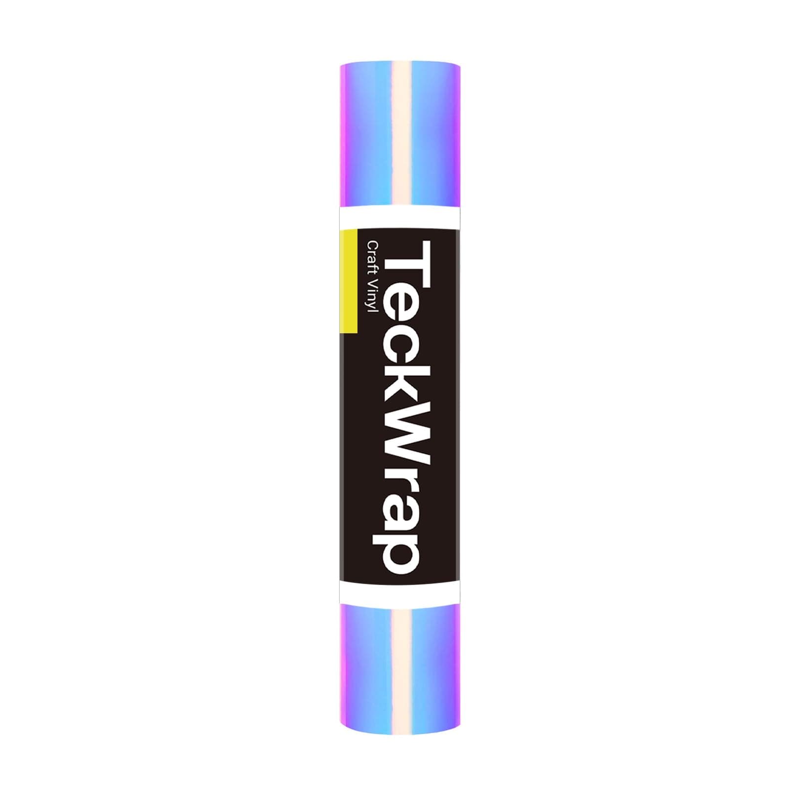 TECKWRAP Holographic Chrome Vinyl 1x5ft, Opal White