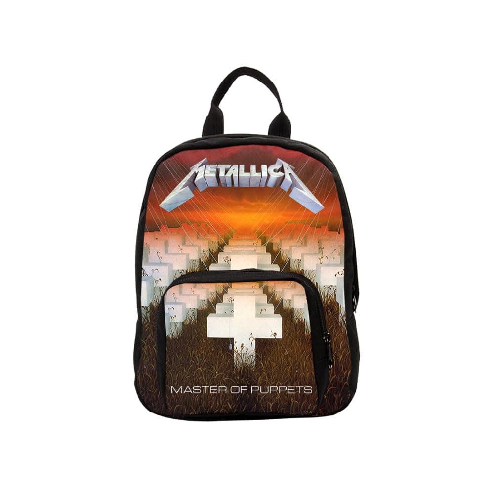 Metallica Mini Backpack - Master Of Puppets, Black, One Size, Rucksack Backpacks