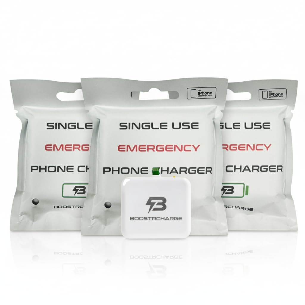 Boostrcharge Single-Use Emergency Charger (Lightning, 3)