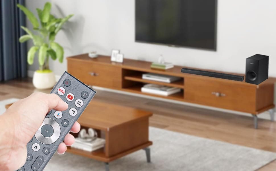 Voice Replacement Remote Control Applicable for Hisense Mini LED ULED 4K Google TV 55U6N 65U6N 75U6N 85U6N 55U7N 65U7N 75U7N 85U7N 65U75N 75U75N