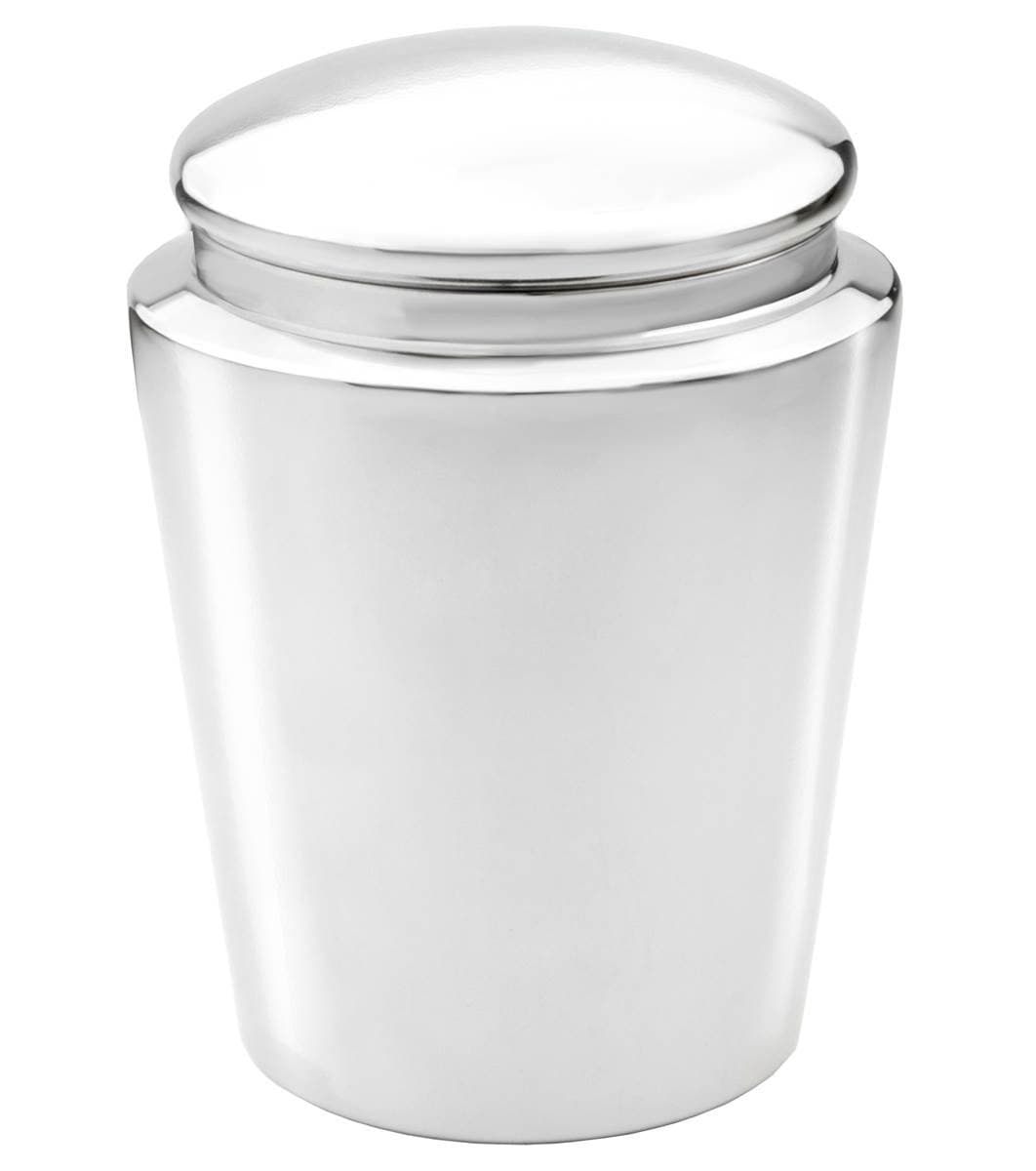 Bredemeijer Duet Design Tea Canister, Shiny, 200 Gram, Stainless Steel, Silver, 14.4 x 11 x 10.6 cm