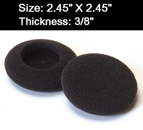 Earpads, ear pads, ear cushion Replacement for headset, Compatible with Sennheiser, Audio-Technica, Sony MDR-G45LP, MDR-G55LP, MDR-G410LP, MDR-G101LP, MDR-G42LP, DR-220DPV, etc. (Packaged 2 pair)
