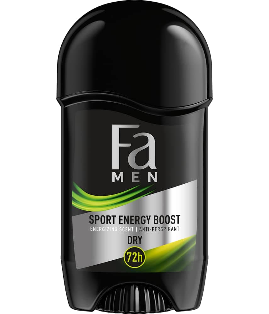 Fa Mens Deodorant Stick Sport Double Power Power Boost 50 Ml