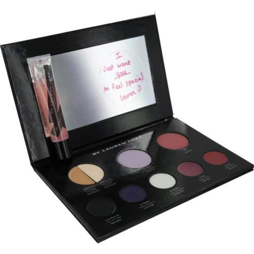 Lauren Luke Full Face Makeup Palette and My Glossy Lips, Ll801-04 My Fierce Violets, 11.4 Ounces