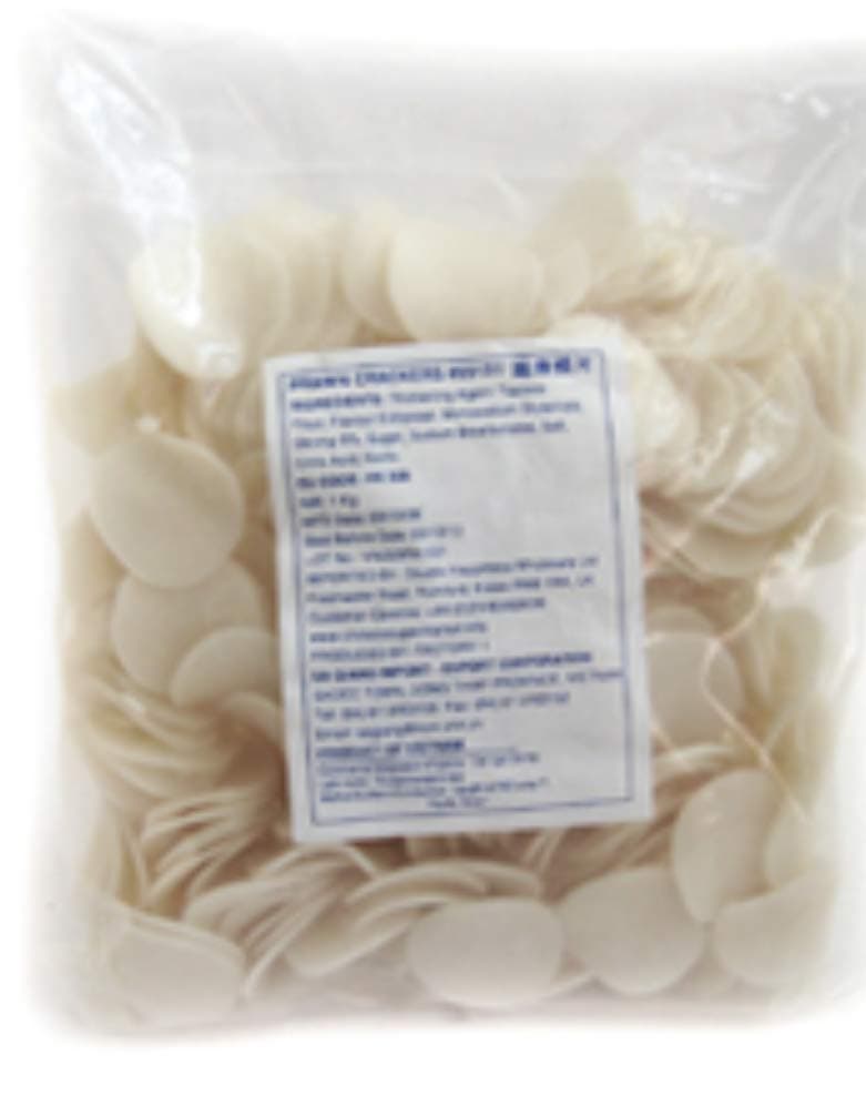 Harry Harvey Prawn Crackers 2 kg | Shrimp Chips for Chinese Takeaway/Snack | Uncooked Chips to Fry & Crisp | Light, Savoury Seafood Snack