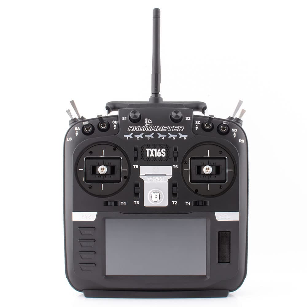 RadioMaster TX16S Mark II 2.4GHz 16 Channel EdgeTX Radio Transmitter Mode 2 (ELRS w/Hall Gimbals)