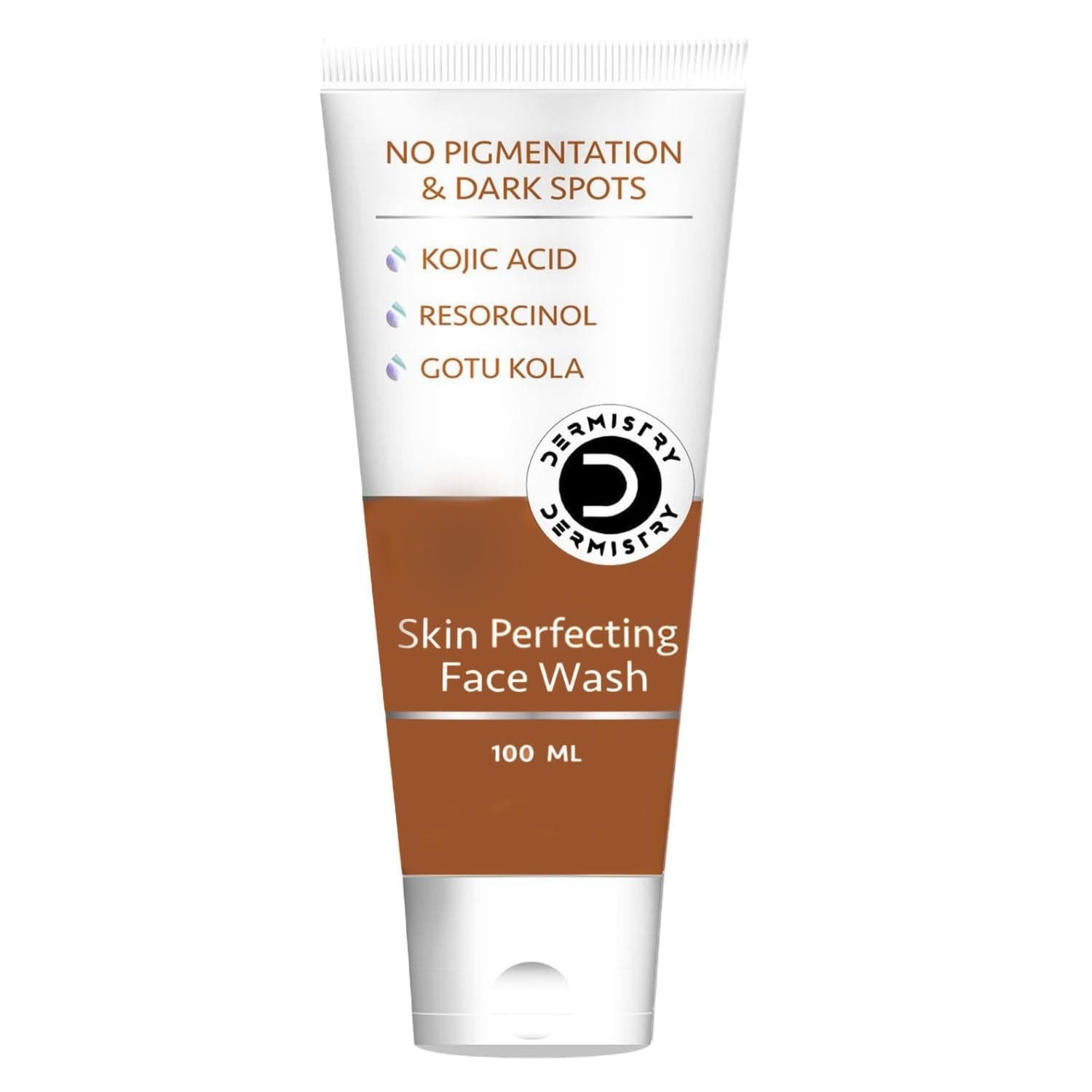 1% Kojic Acid Gotukola Face Wash for Instant Pigmentation D De Tan Dark Spots Uneven Skin Tone Removal for Lightening Brightening Glowing Face Suits Men Women Dry Oily & All Skin Types-100ml