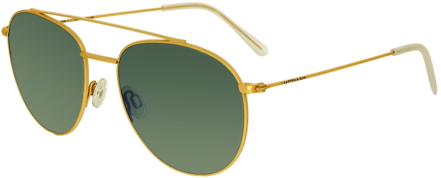 Kapten And Son Women's Mirrored Venice KS02-L-GOM-BM-V1 Gold Aviator Sunglasses
