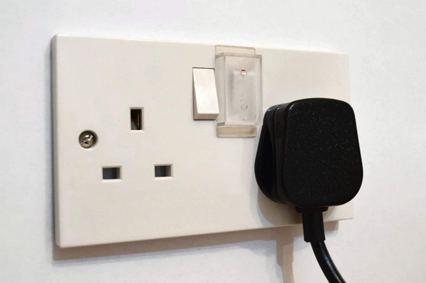 Switch Guard (Pack of 2, Clear) - Prevents Switches Being Turned Off