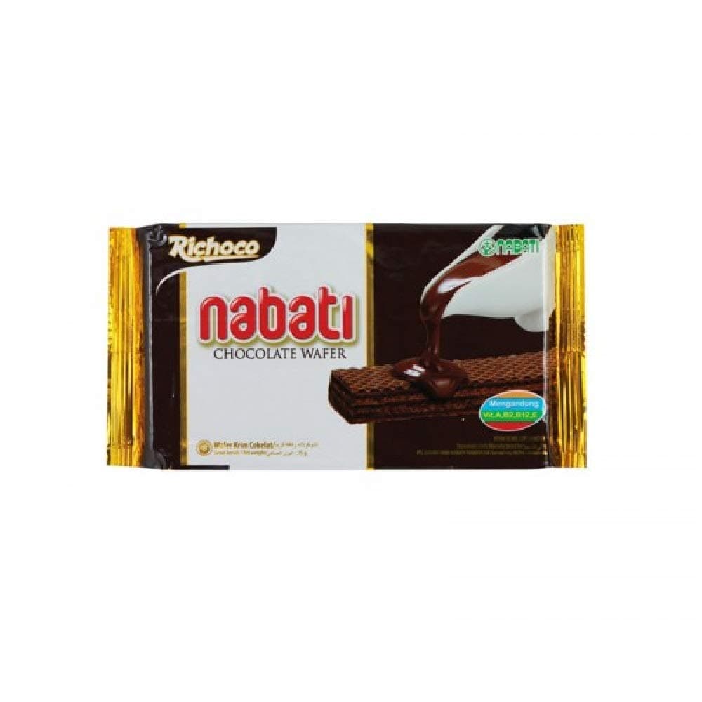 Richoco Nabati Chocolate Wafer 50g (40 Packs)