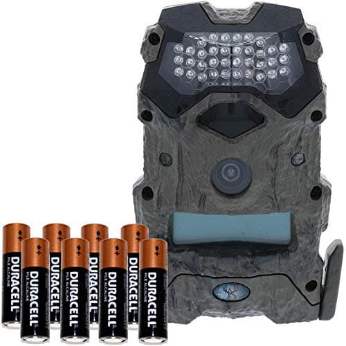 Wildgame Innovations Mirage 16 16MP Water-Resistant Hunting Game Trail Camera & Batteries - HD Photos and 720p Video Recording