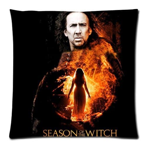 Custom Popular Movie Actor Nicolas Cage 1818 inch Zippered Pillowcase Good Quality Hansome Charming Man Two Sides Printed Pillow Covers