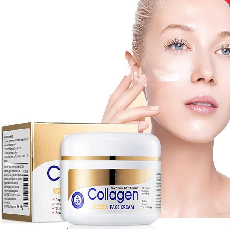 LDATY Collagen Anti-Wrinkle Night Cream for Face with Collagen and Sea Minerals-Anti Aging, Nourishing and Moisturizer Face Cream