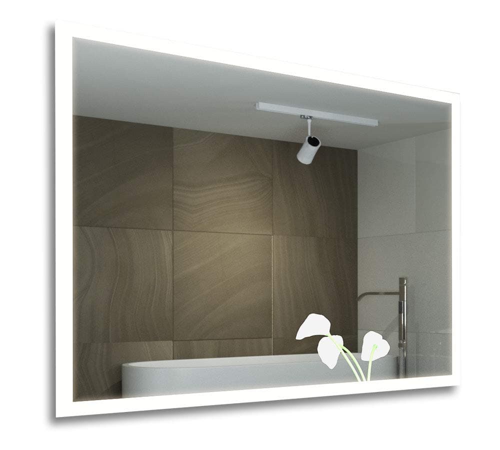 Diamond X Collection Orli Shaver Edge LED Bathroom Mirror With Demister Pad & Sensor k1418ih