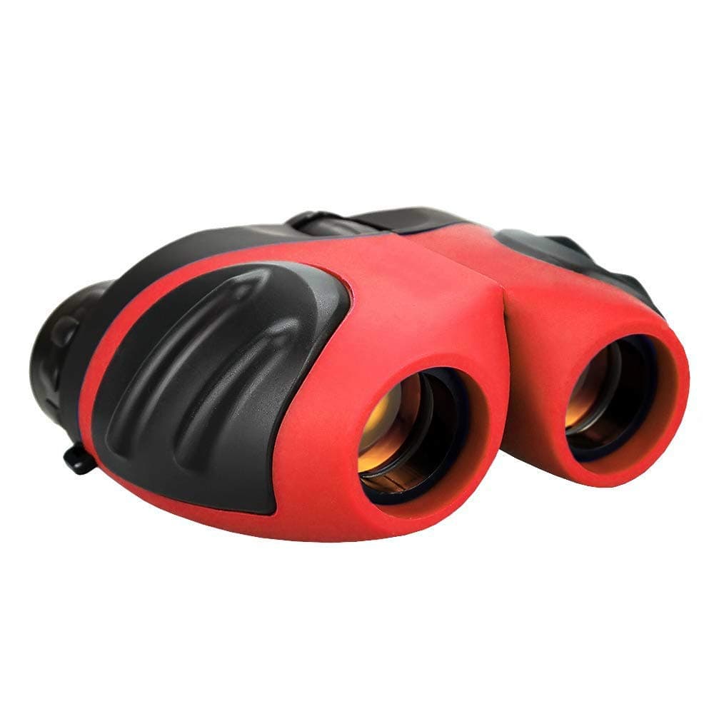 CYMY Shock Proof 8x21 Kids Binoculars Set With High Resolution Real Optics - Bird Watching - Birthday Presents - Gifts for Children - Outdoor Play