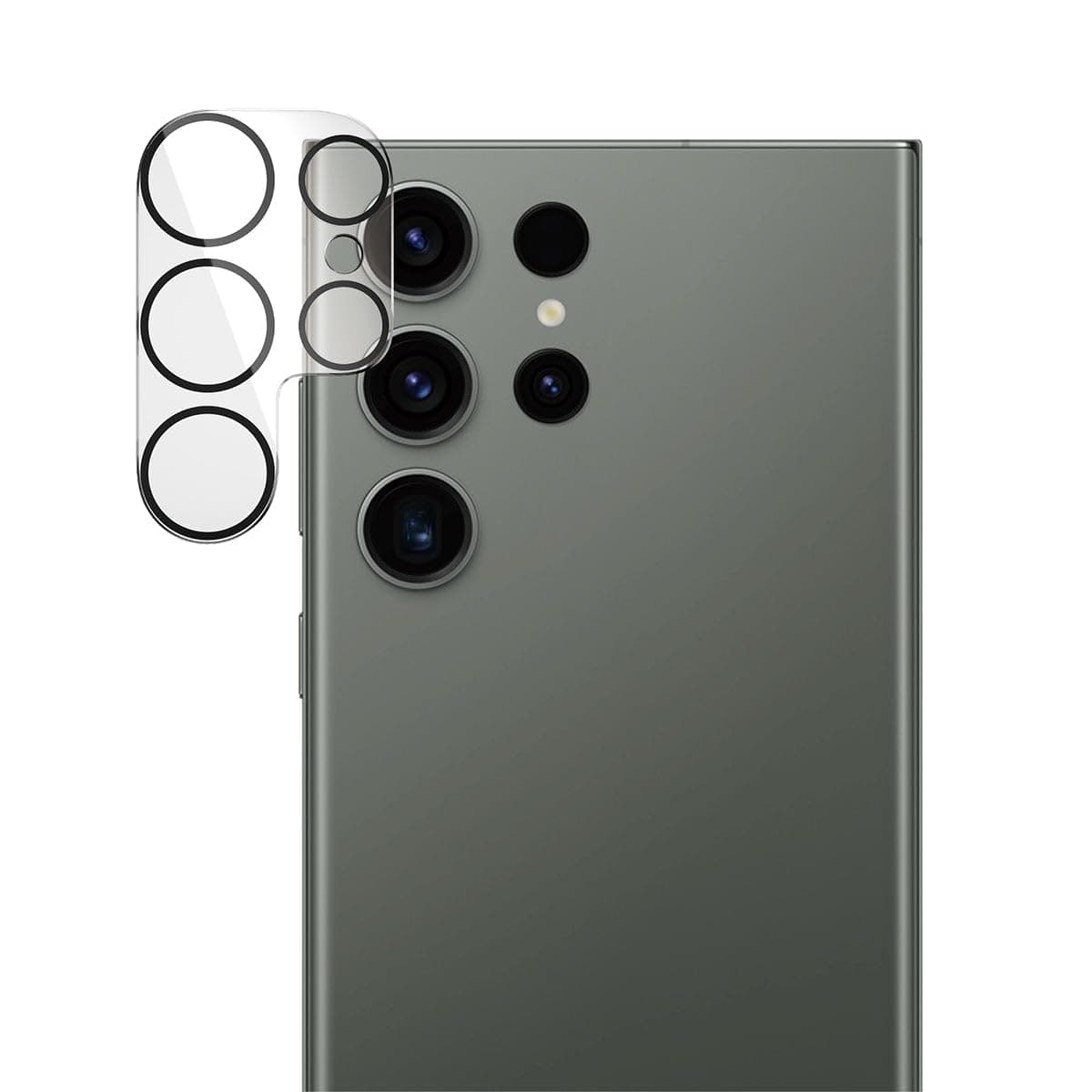 PanzerGlass Picture Perfect Samsung Galaxy S24 Ultra| Camera Lens Protector - 4 Layers of Protection w/Anti-Shatter Layer, Anti-FingerPrint, Smudge-Free, Drop Proof, No Image Distortion