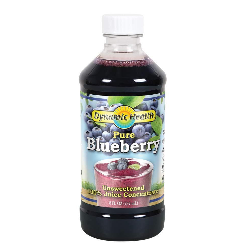 Dynamic Health Blueberry Cncntrt : 95998: Liq, (Btl-Plastic) 8oz