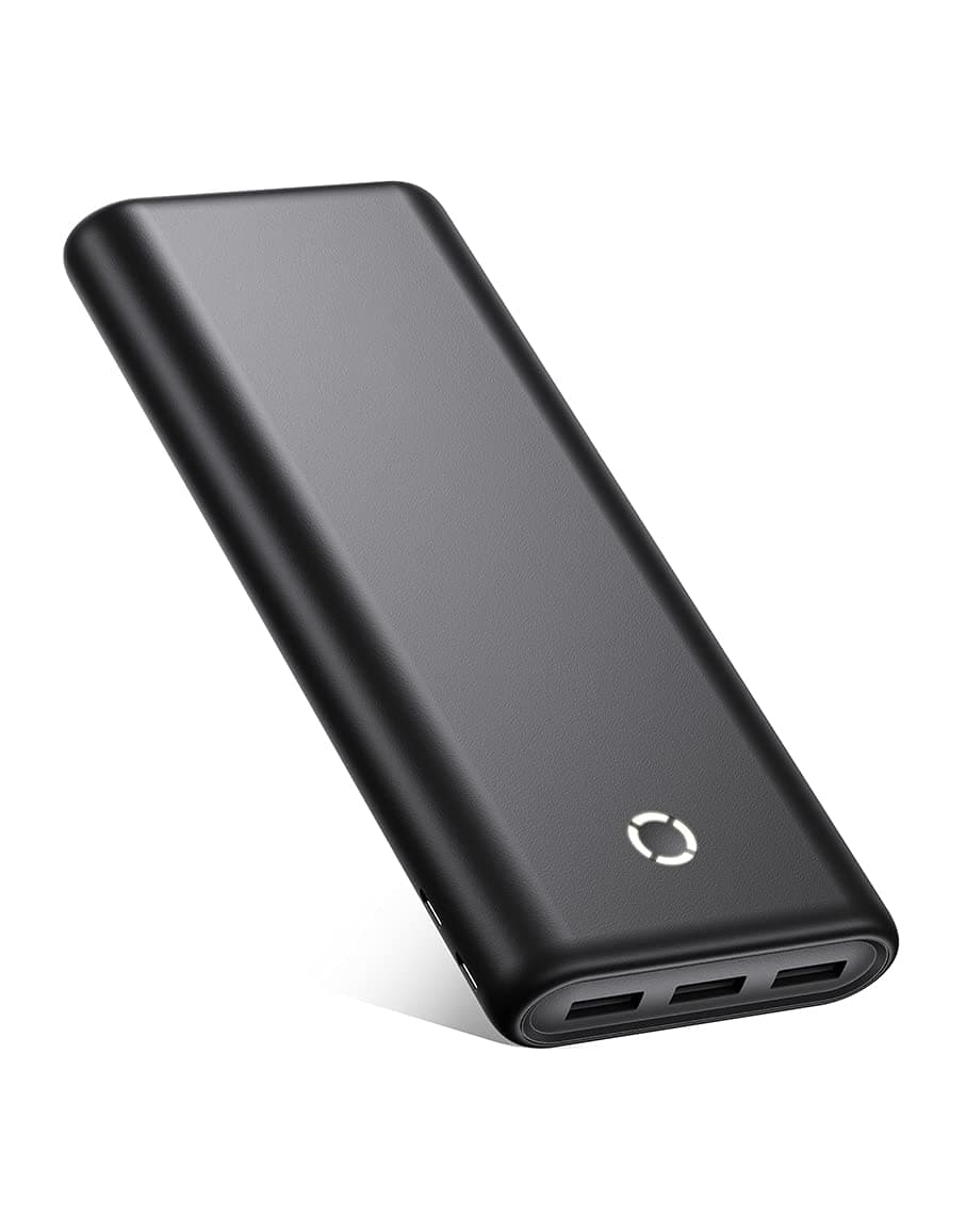 EnergyCell Portable Charger, 26800mAh Fast Charging Power Bank, 3 USB Outputs & 2 Inputs External Battery Pack Compatible with iPhone 13/12/11/X/XR, Samsung, Google LG and More