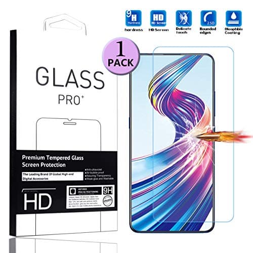 Amaxy Compatible with Oppo F11 Pro Tempered Glass Screen Protector - [1 Pack] Smartphone Protective Film for Oppo F11 Pro 6.53" 2019