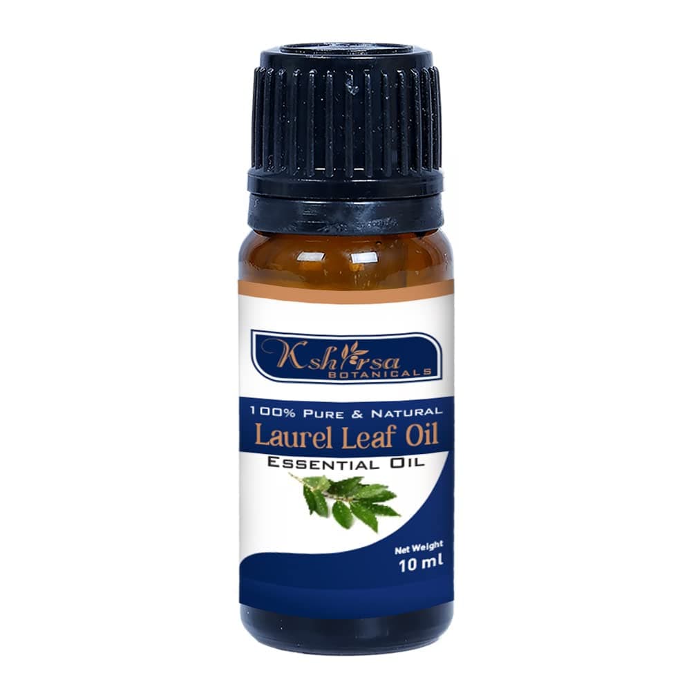 100% Pure & Natural Laurel Leaf Oil (Laurus Nobilis) for Skin & Hair Care (10 ml)