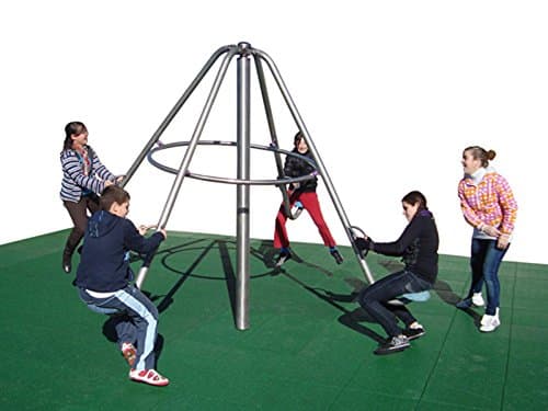 Kidunivers Merry-Go-Round Gyro 4 Arm for Kids 5 to 12 Years