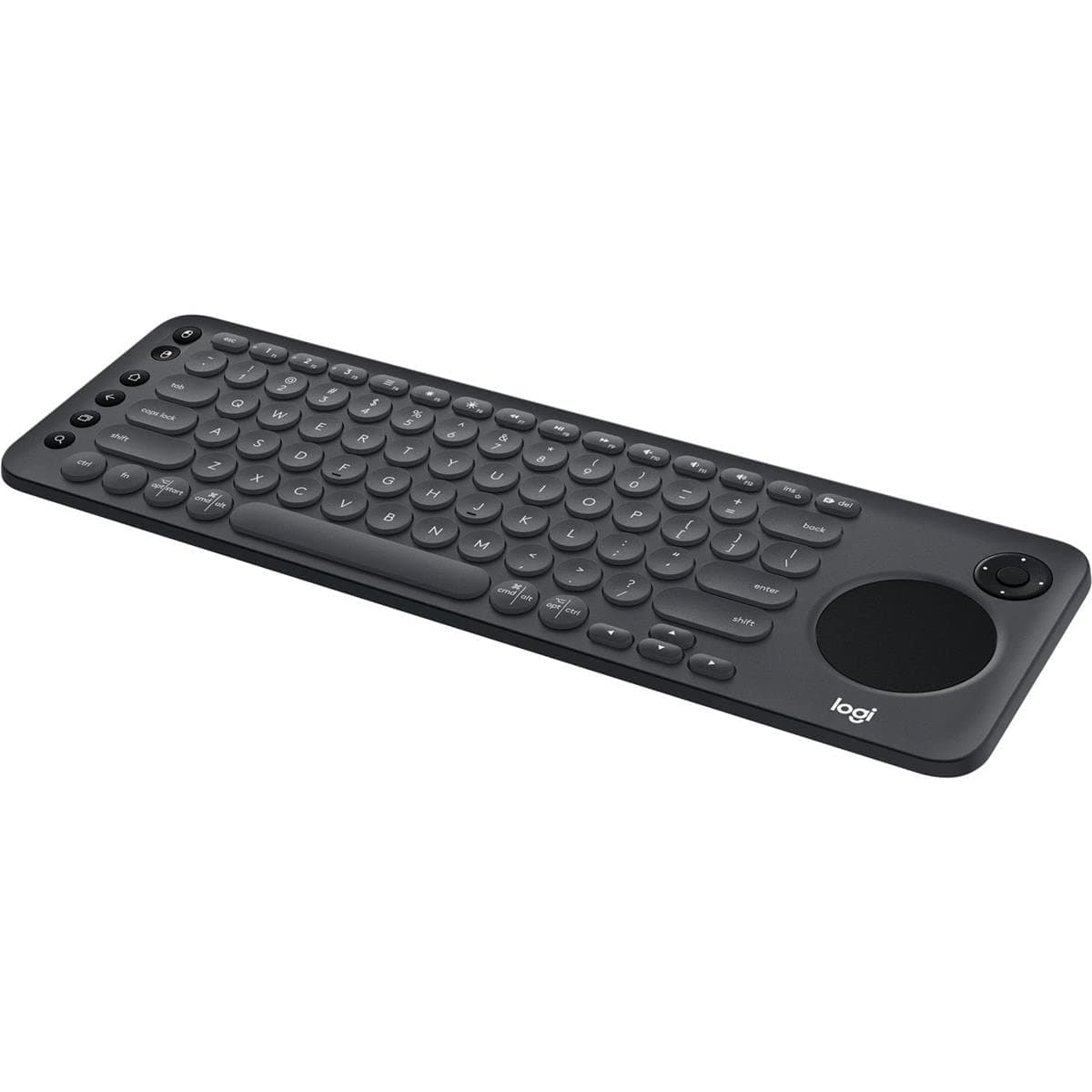 Logitech K600 TV - TV Keyboard with Integrated Touchpad and D-Pad for Fire TV