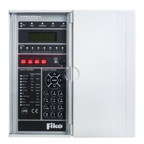 Twinflex Pro 2 Wire 8 Zone Fire Alarm Control Panel 505-0008 Domestic/Commercial Use