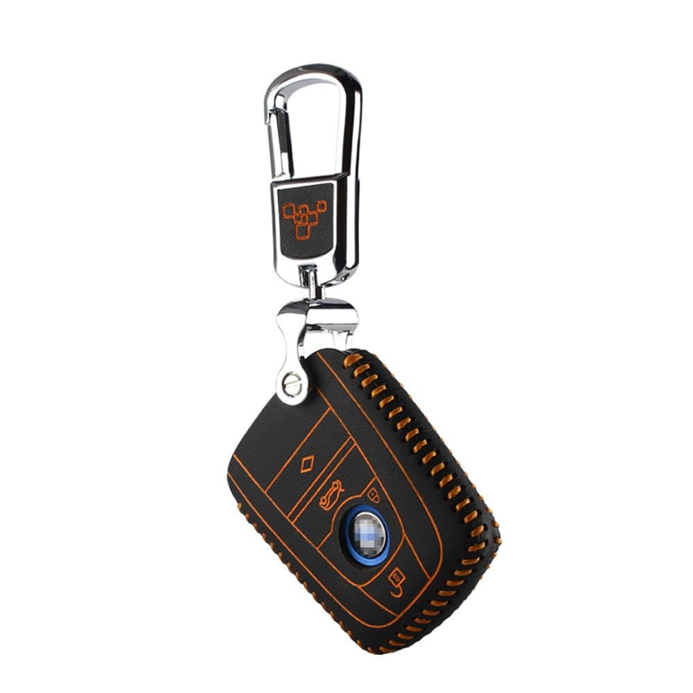 Tucool Racing Genuine Leather Car Key Case Key Cover Key Bag Holder Bi3i8 2S