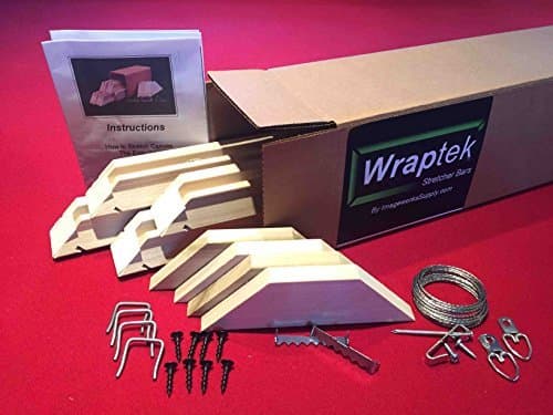 Wraptek Canvas Stretcher Bar Kit (16"x20")