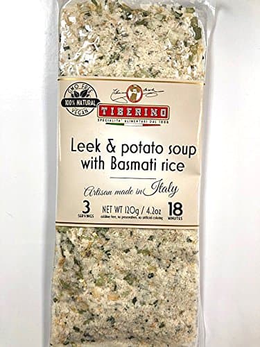 Tiberino's Real Italian Meals - Leek & Potato Soup w/ Basmati Rice