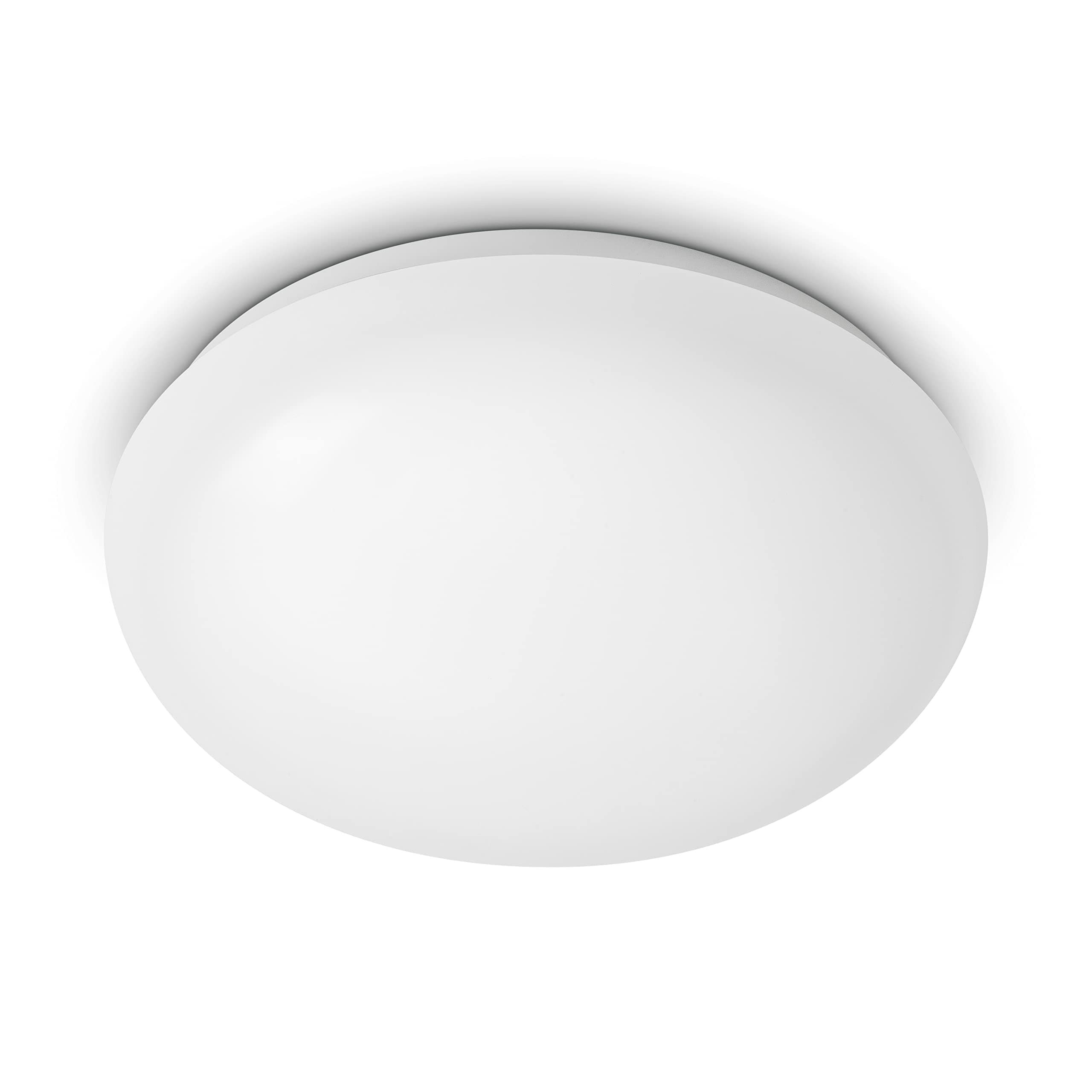 LED Shan Ceiling Light with Motion Sensor 2700K 12W [Warm White - White] for Indoor Home Lighting, Livingroom and Bedroom