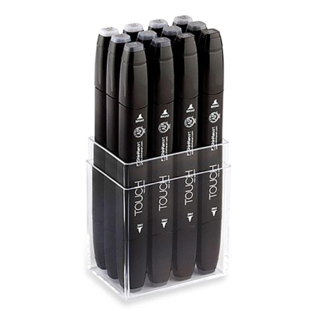 ShinHan Touch Twin Marker Set 12CG Cool Grey