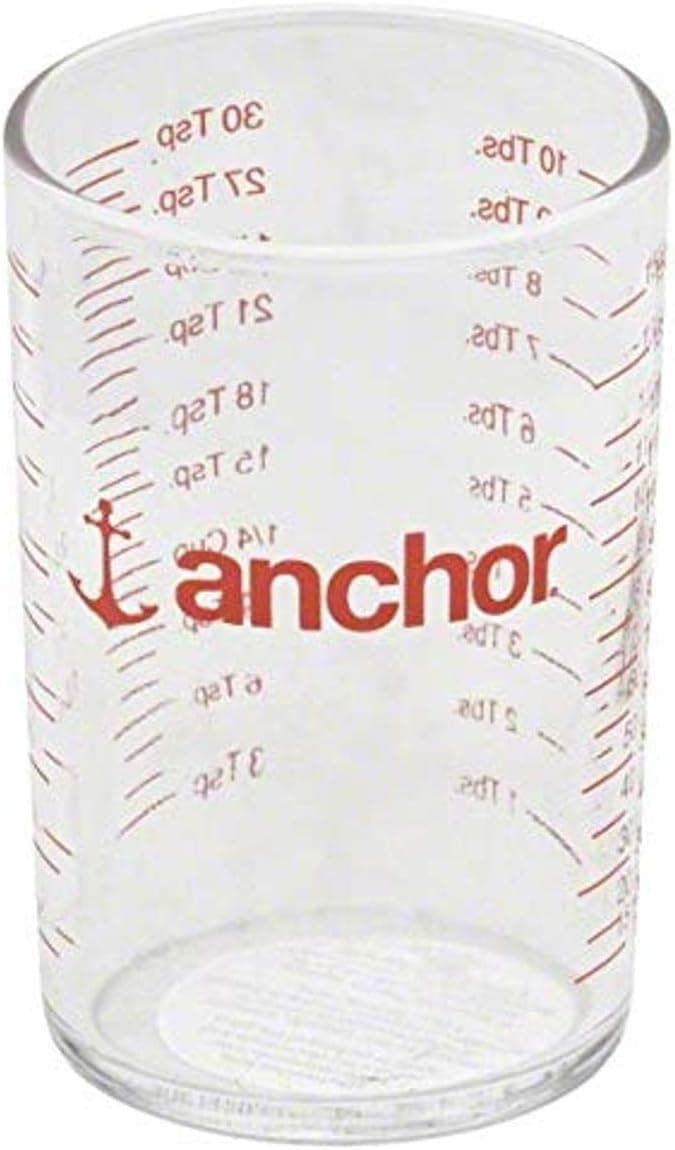 Anchor Hocking Graduated Measuring Glass, Set of 2, Clear