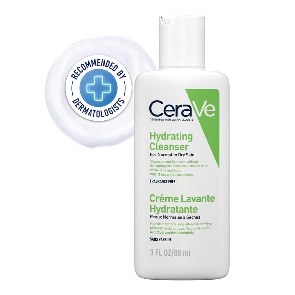 Hydrating Cleanser for Normal to Dry Skin 236 ml with Hyaluronic Acid and 3 Essential Ceramides