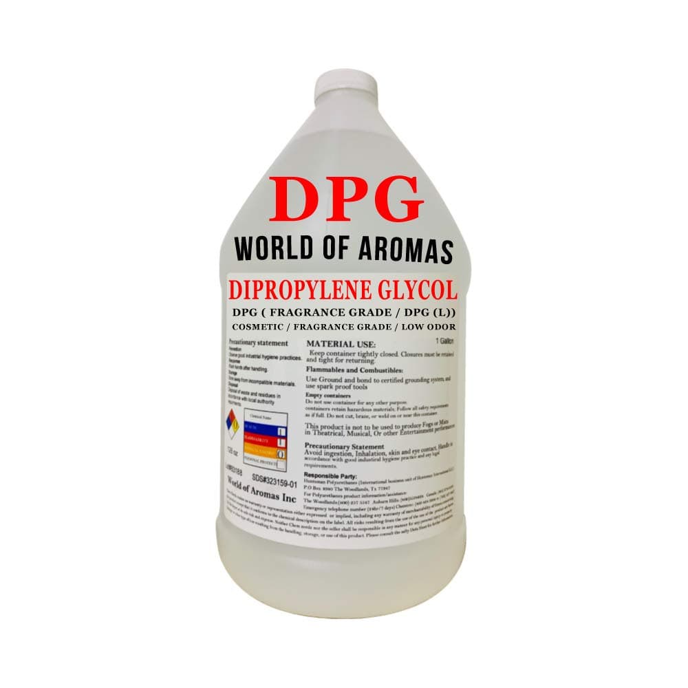 Dpg-dipropylene Glycol-fragrance Grade-low Odor/incense Making 1 Gallon