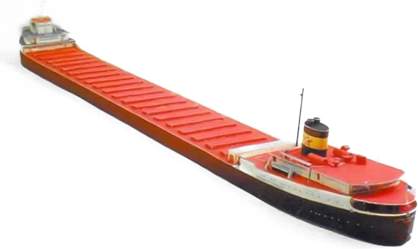 NZPOST 1:400 American Great Lakes Freighter The SS Edmund Fitzgerald Paper Model Kit