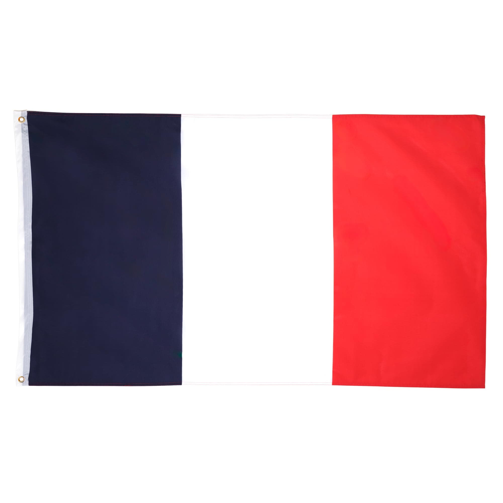 AZ FLAG - France Flag - 2x3 Ft - Light Polyester French Banner with Two Brass Eyelets - Fade Resistant - Vivid Colors - 2' x 3' Feet - 90x60 Cm