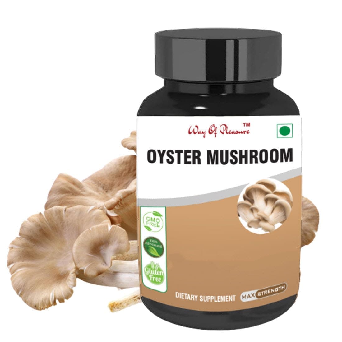 Way Of Pleasure Oyster Mushroom 30 Capsule Immune System For Men & Women