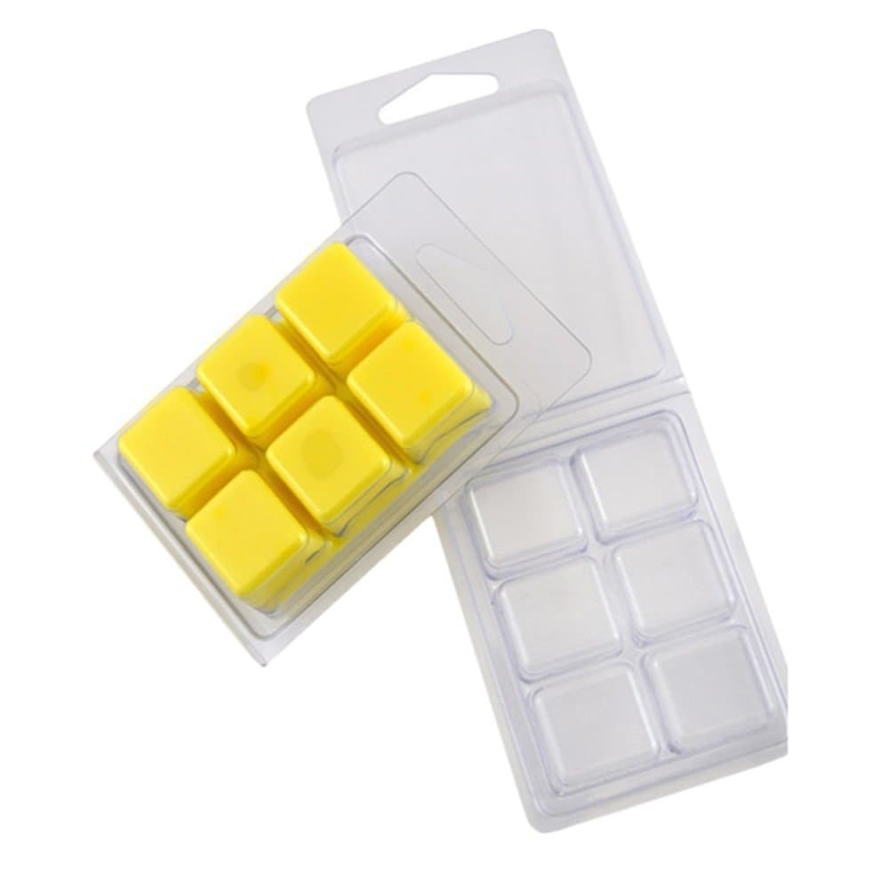 gerl Life Plastic Clamshells - Wax Melt Molds/Containers for Candles (50 Pack)