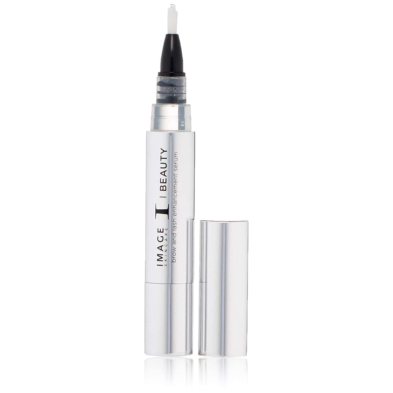 Image SkincareI BEAUTY Brow and Lash Enhancement Serum, Peptide Conditioner for Thicker and Fuller Appearance, 4 mL