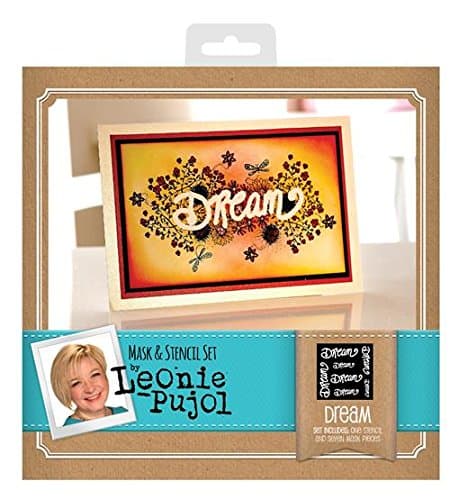 Leonie Pujol Masks and Stencils Dream, 20 x 20 x 0.2 cm