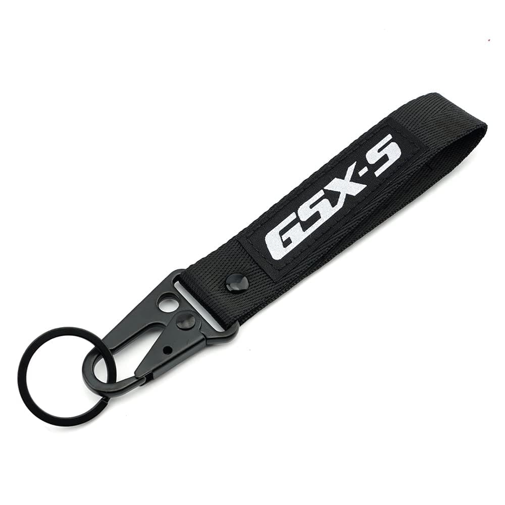 Motorcycle Nylon lanyard keychain Embroidery keyRing For SUZUKI GSX-S750 GSX-S1000 GSX-S1000GT GSXS 125 750 1000