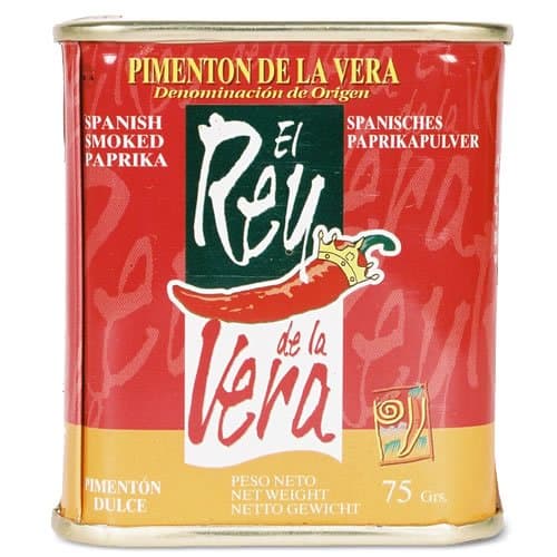 Artisan Spanish smoked Hot paprika. Pimenton from La Vera region