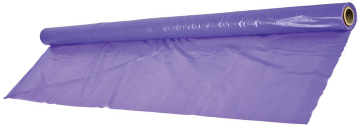 NINGBO Polyvinyl 40" in x 100'ft Banquet and Picnic Table Rolls - Purple