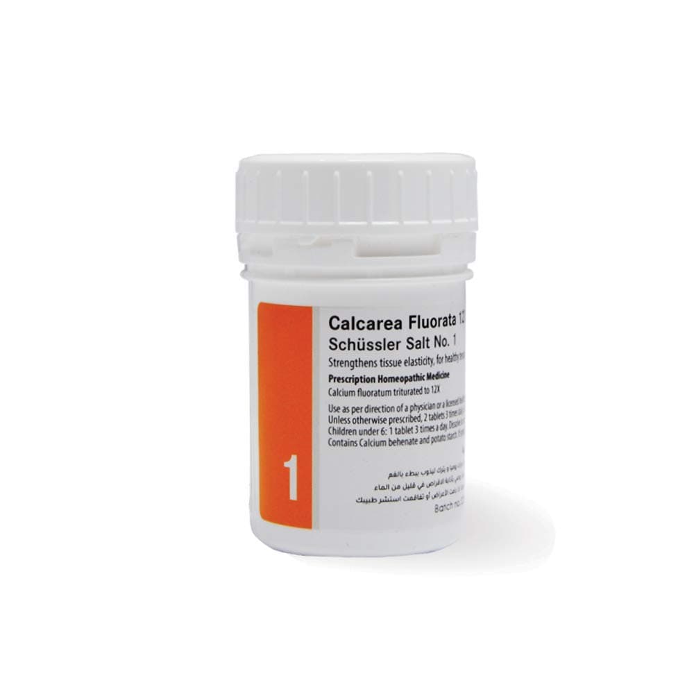 ADLER SCHÜSSLER SALT NO. 1 CALCAREA FLUORATA 12X 100 TABS