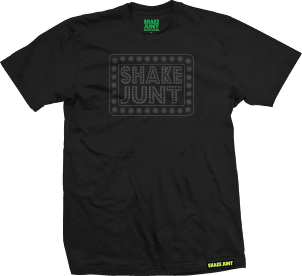 Shake Junt Box Logo XLarge Black Grey Short Sleeve