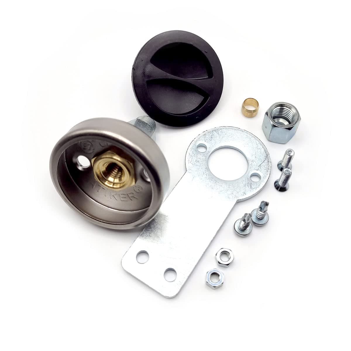 LPG GPL Autogas Euro Filling Point Dish Filler With Non Return Valve Bracket