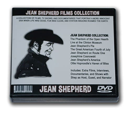 Jean Shepherd Films, TV shows, and Documentaries Collection - 14 DVD-R