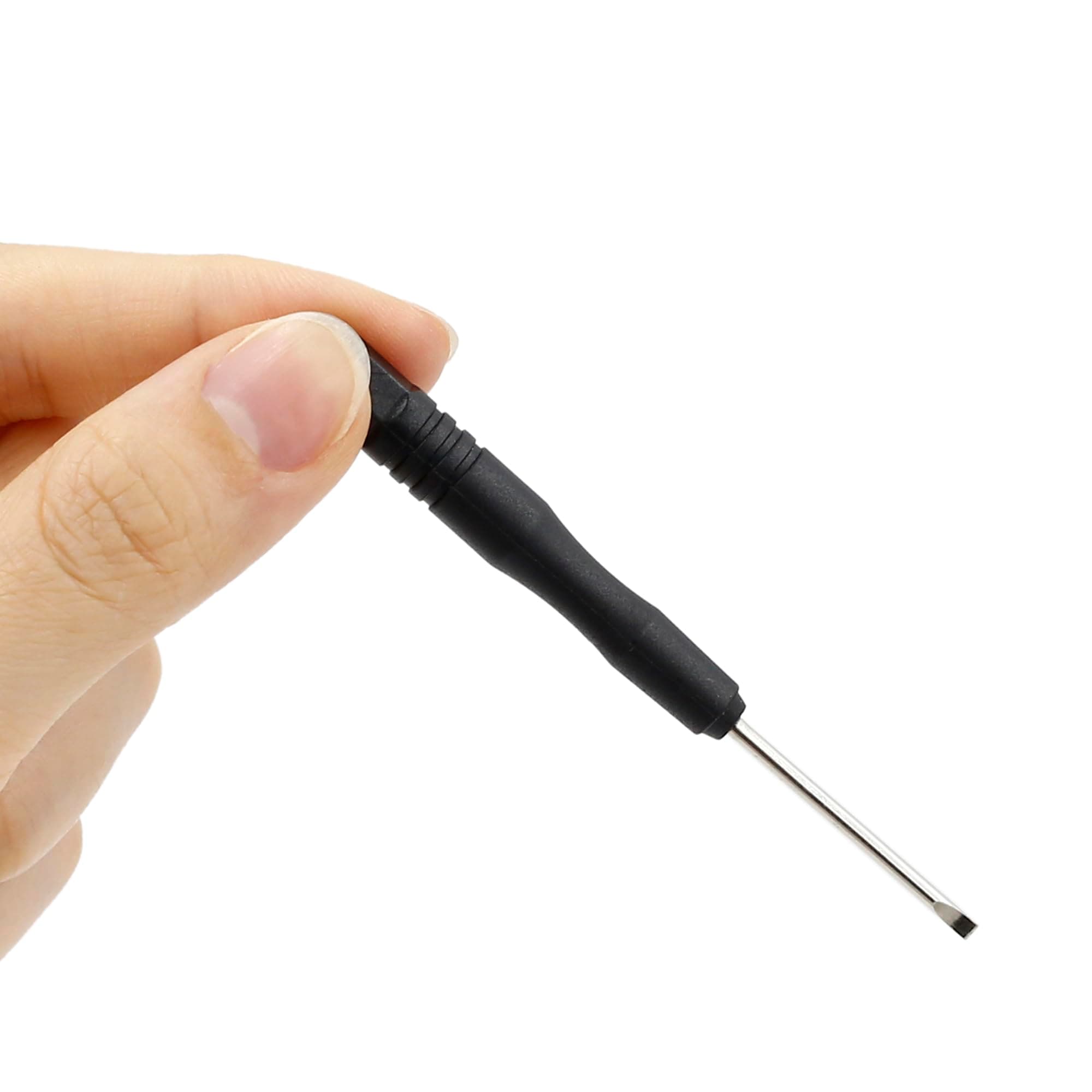 50pcs 85mm x 2.0mm 2mm Mini Size Flat Slotted Word Screwdriver Cellphone HDD TV Laptop Printer Repair Tool