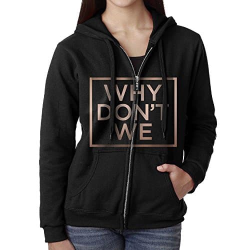 WHY DON'T WE Logo Women's Warm Hoodies Fashion Sports Sweater Pocket Hoodie